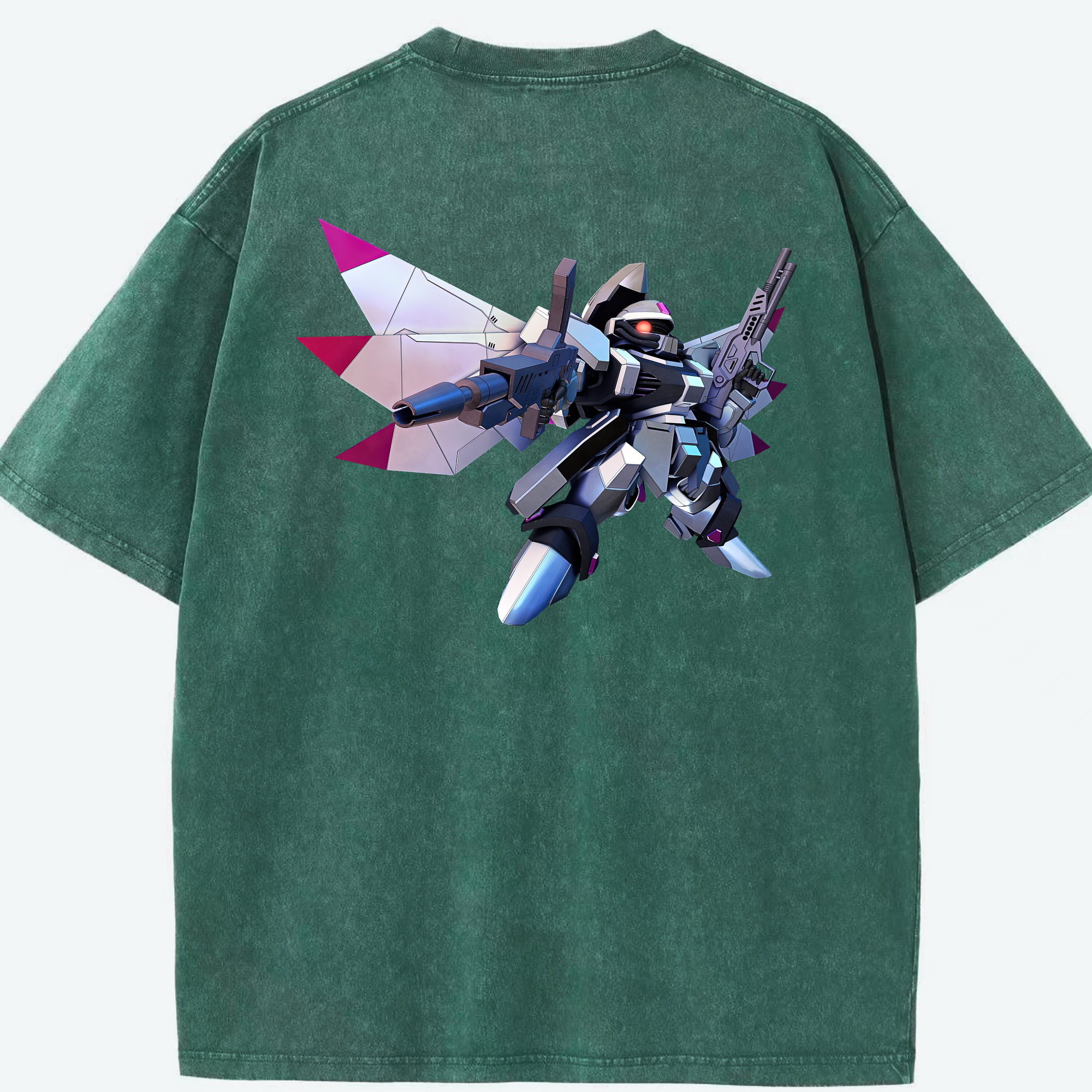 （画像用） 機動戦士ガンダム Mobile Suit Gundam 綿100% ヴィンテージ風 半袖Tシャツ（背面プリント）
